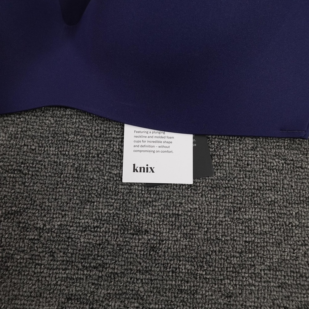 NWT Knix WingWoman Contour Bra - Midnight Navy (Size 5) - Picture 4 of 5